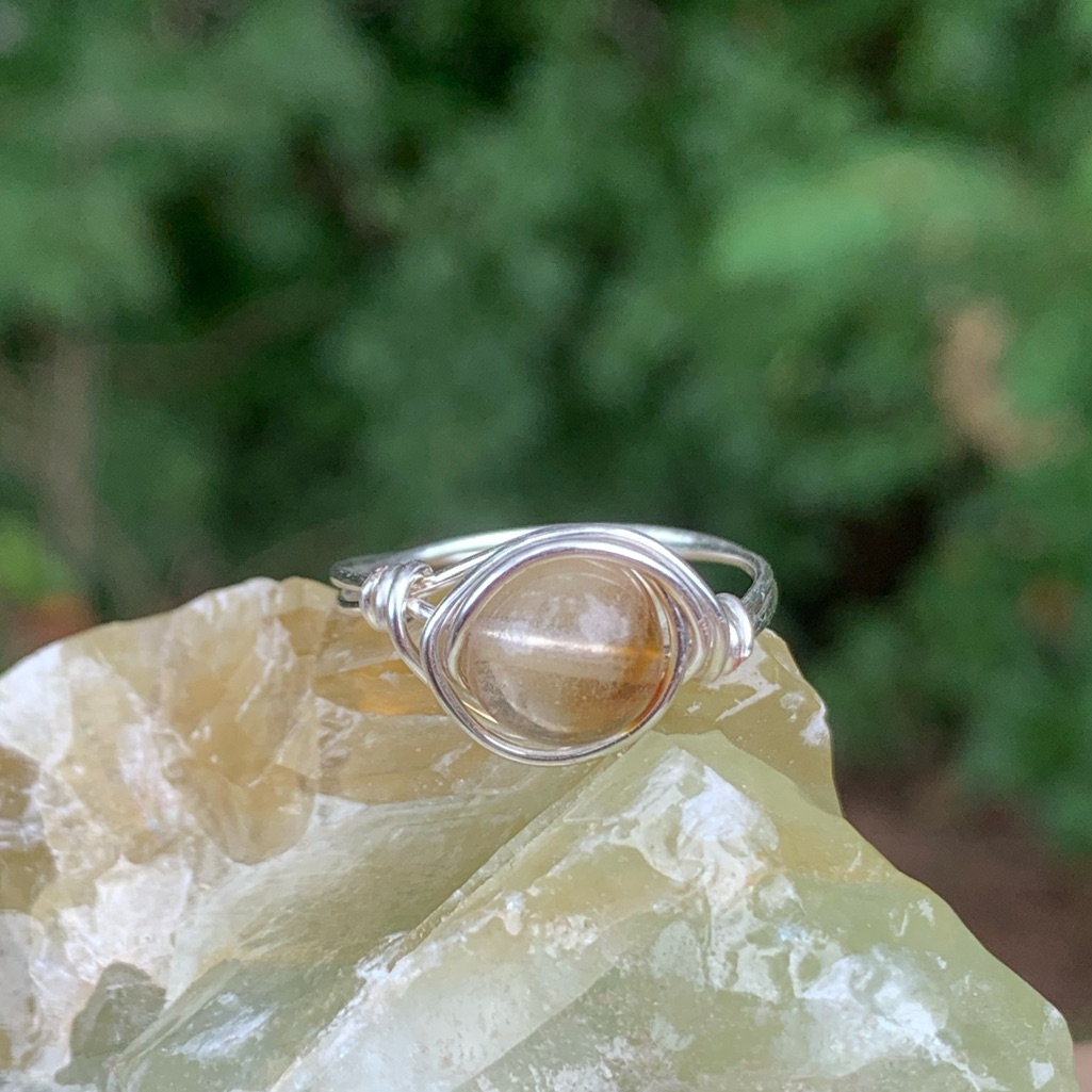 Tea Quartz Ring